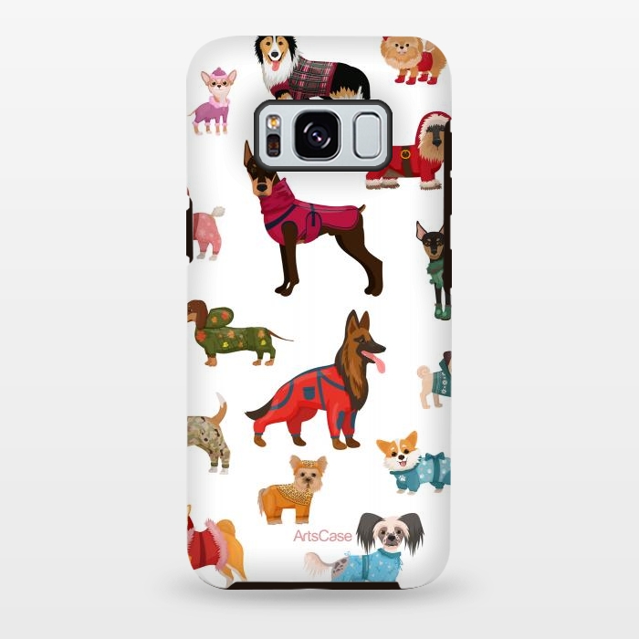 Galaxy S8 plus StrongFit Fashion Dogs by ArtsCase