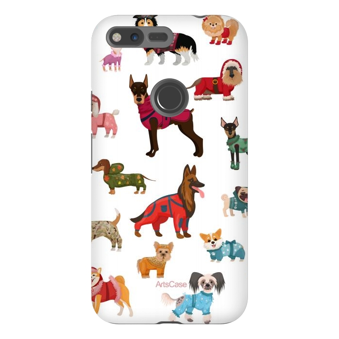 Pixel XL StrongFit Fashion Dogs by ArtsCase