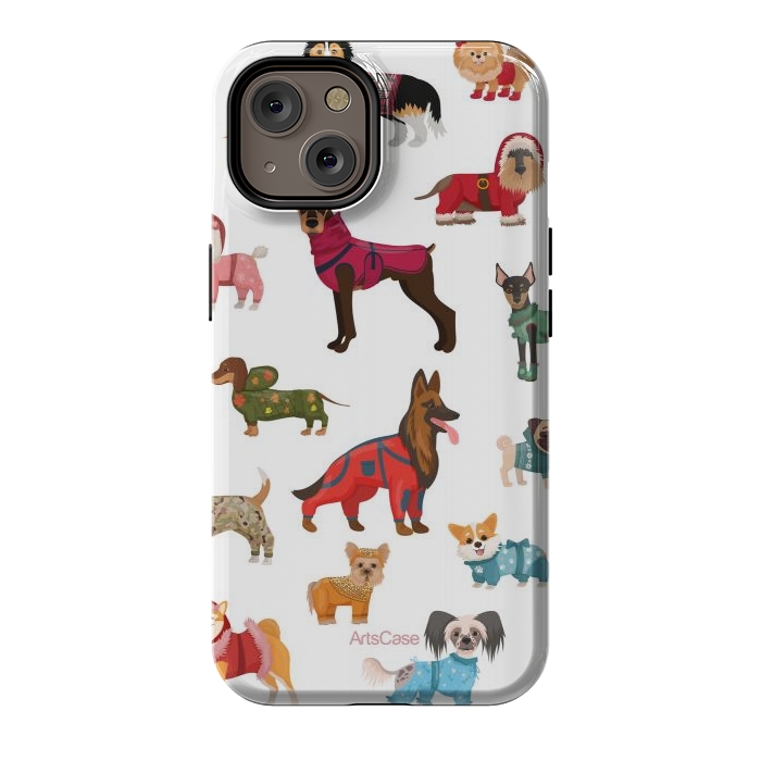 iPhone 14 StrongFit Fashion Dogs by ArtsCase