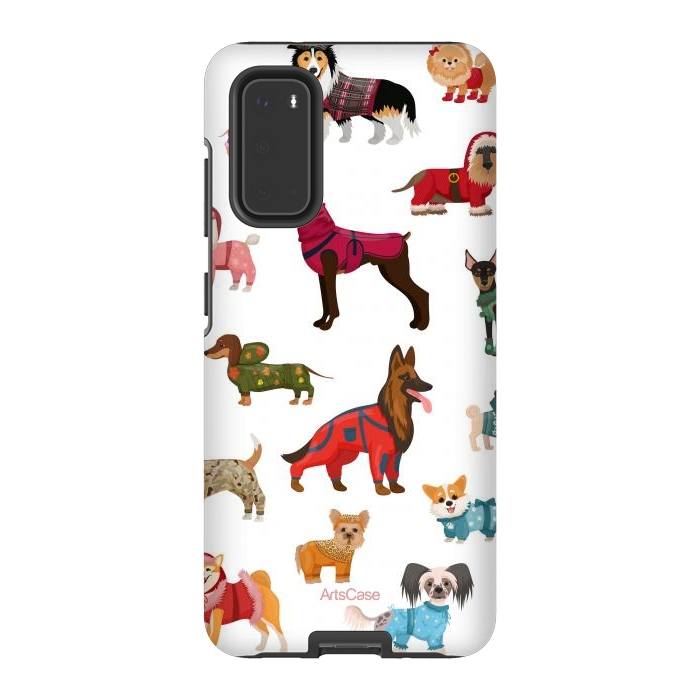 Galaxy S20 StrongFit Fashion Dogs by ArtsCase