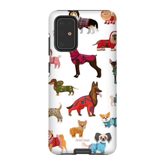 Galaxy S20 Plus StrongFit Fashion Dogs by ArtsCase