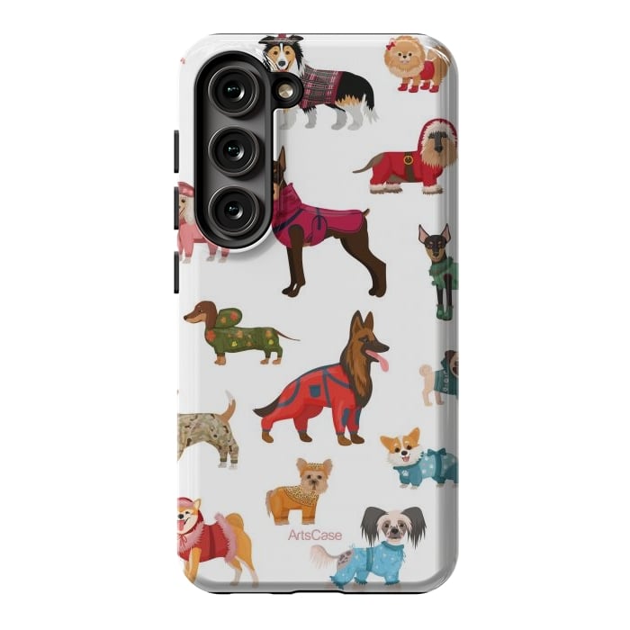 Galaxy S23 StrongFit Fashion Dogs by ArtsCase