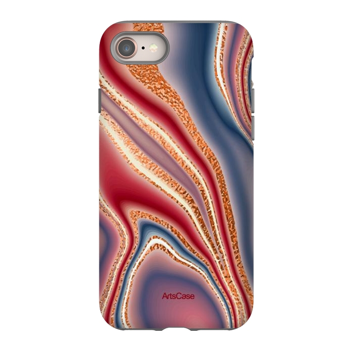 iPhone 8 StrongFit Colored spangles by ArtsCase