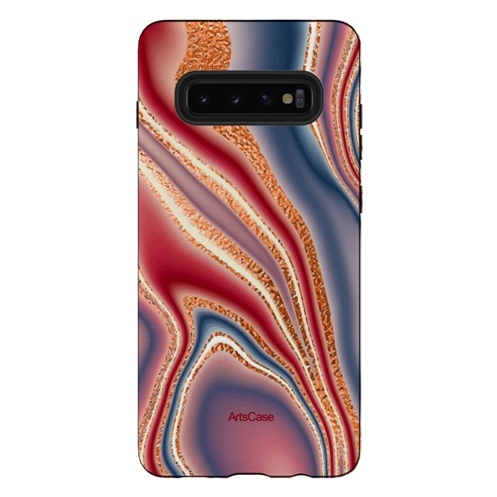 Galaxy S10 plus StrongFit Colored spangles by ArtsCase