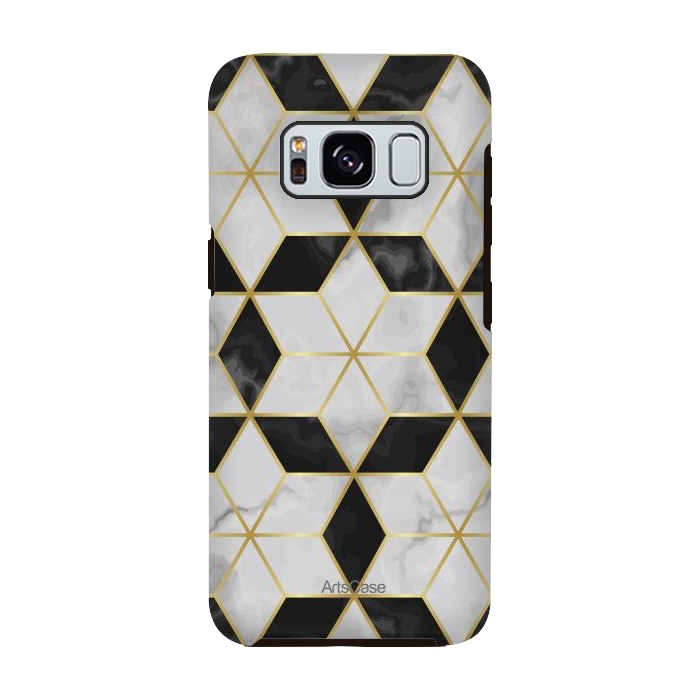 Galaxy S8 StrongFit Luxury Geometry by ArtsCase