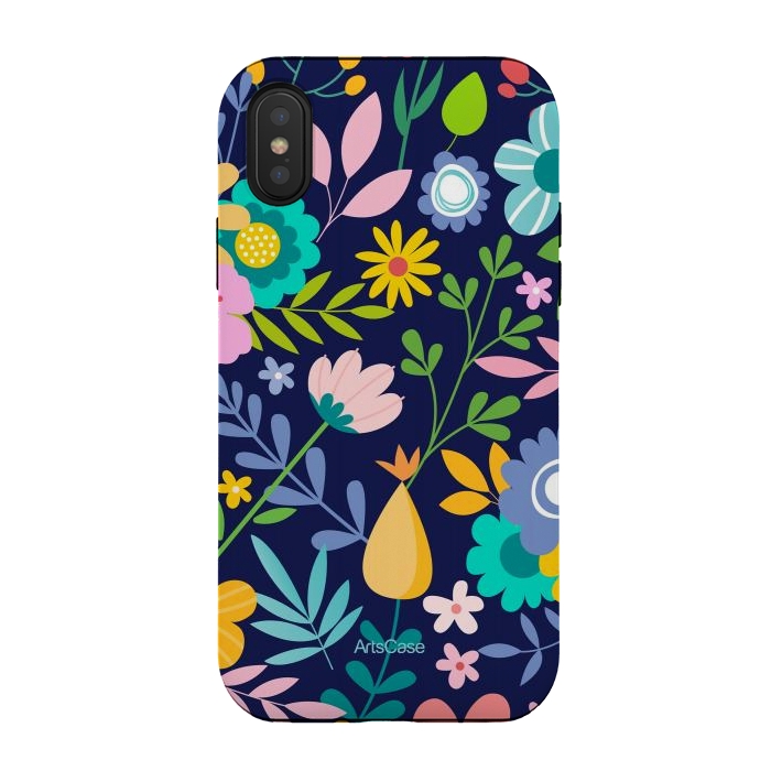 iPhone Xs / X StrongFit Fresh flowers by ArtsCase