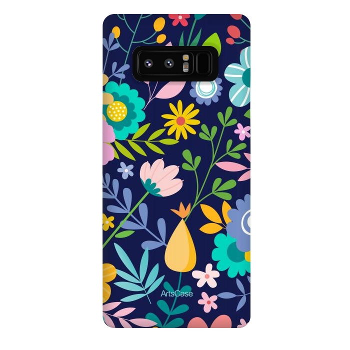 Galaxy Note 8 StrongFit Fresh flowers by ArtsCase