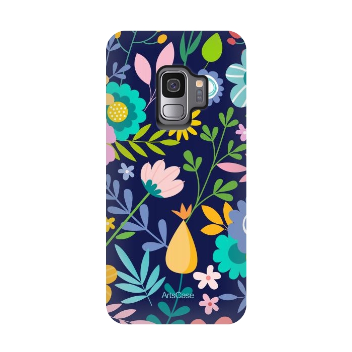 Galaxy S9 StrongFit Fresh flowers by ArtsCase