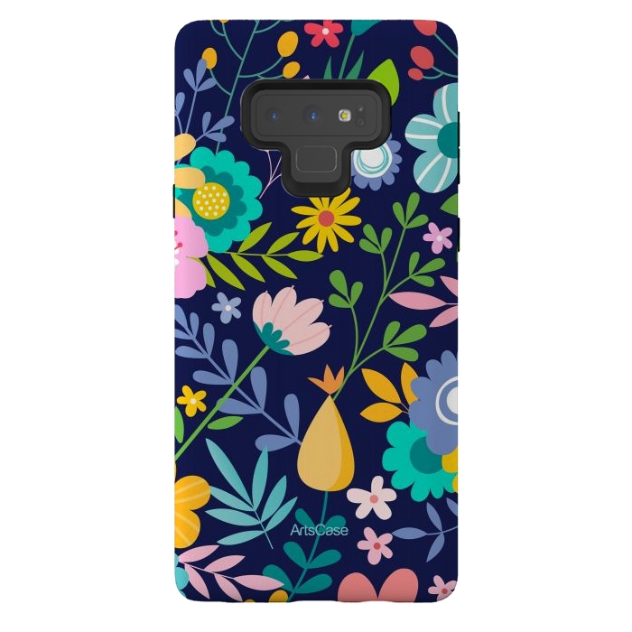Galaxy Note 9 StrongFit Fresh flowers by ArtsCase
