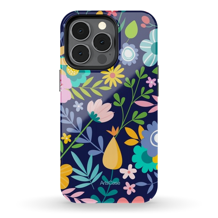iPhone 13 pro StrongFit Fresh flowers by ArtsCase