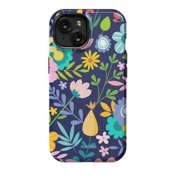iPhone 15 StrongFit Fresh flowers by ArtsCase