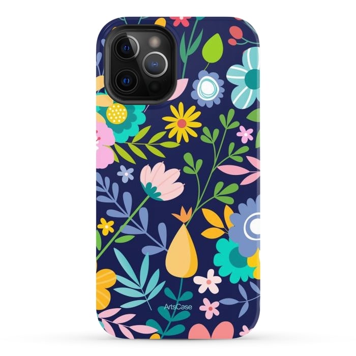 iPhone 12 Pro Max StrongFit Fresh flowers by ArtsCase