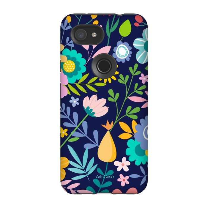 Pixel 3A StrongFit Fresh flowers by ArtsCase