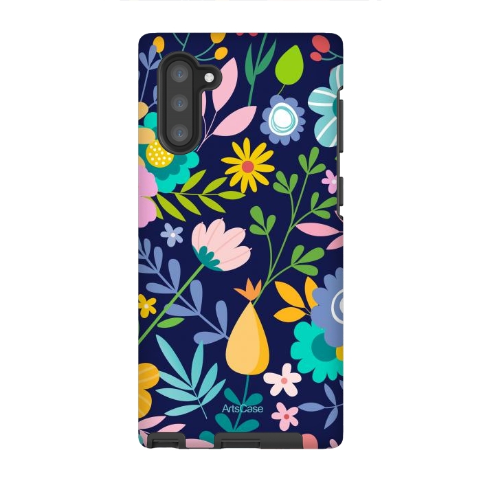 Galaxy Note 10 StrongFit Fresh flowers by ArtsCase