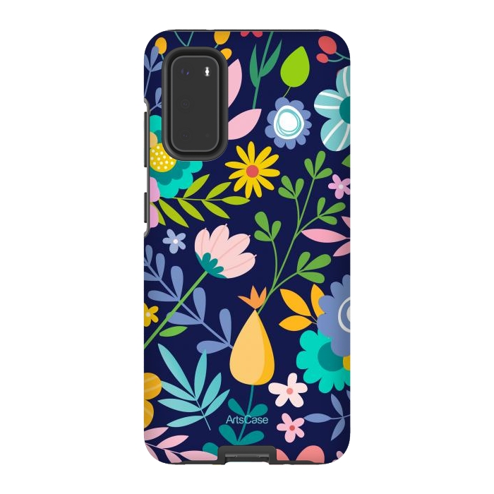 Galaxy S20 StrongFit Fresh flowers by ArtsCase