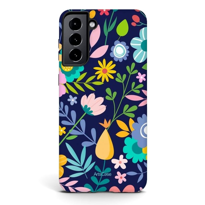 Galaxy S21 StrongFit Fresh flowers by ArtsCase
