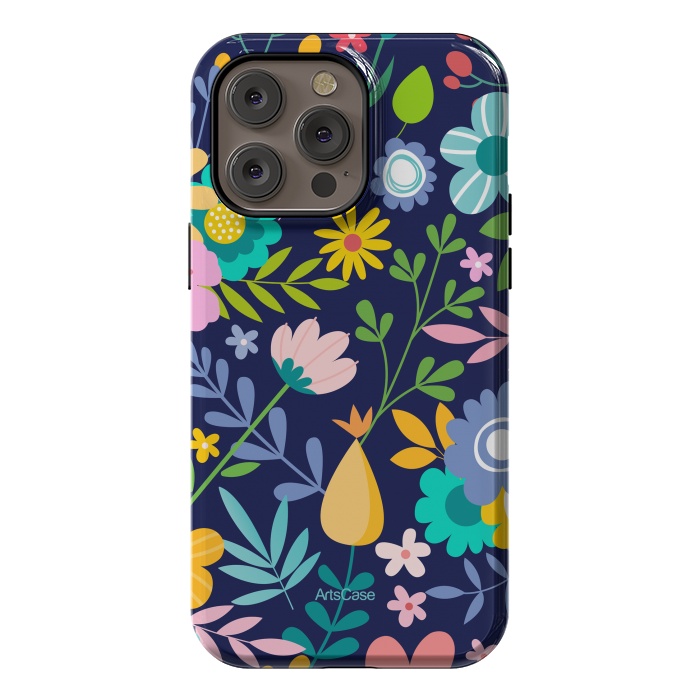 iPhone 14 Pro max StrongFit Fresh flowers by ArtsCase