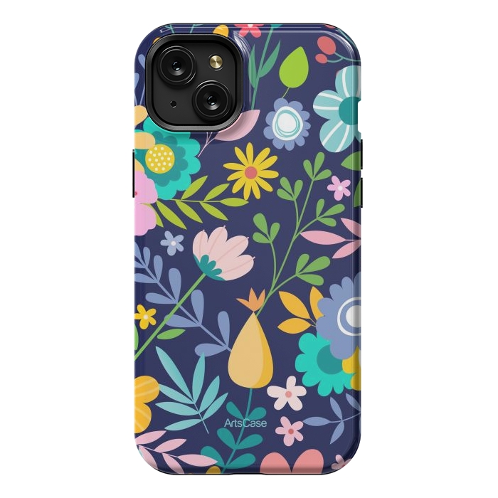 iPhone 15 Plus StrongFit Fresh flowers by ArtsCase