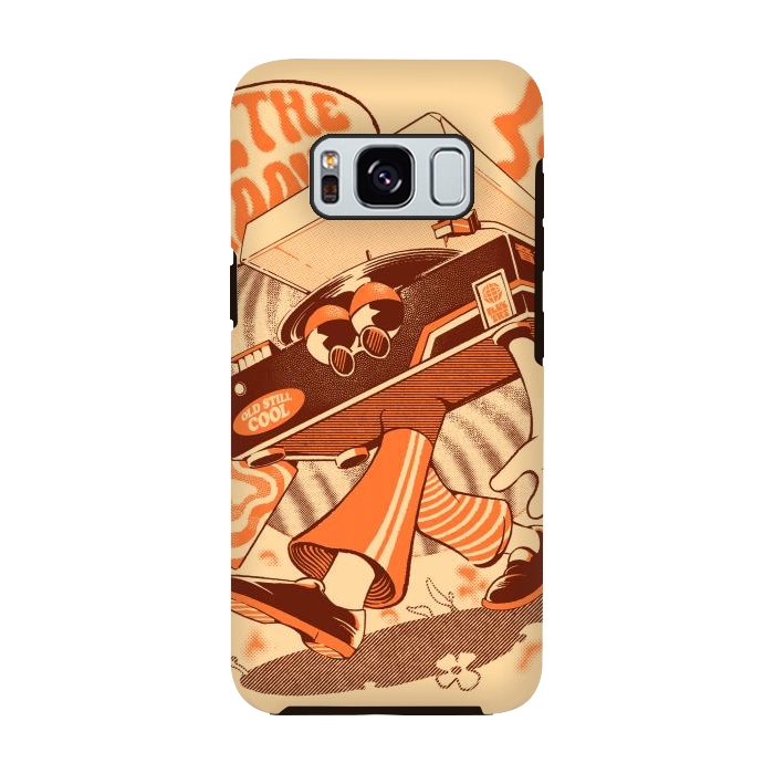 Galaxy S8 StrongFit Feel the Groovy by Ilustrata