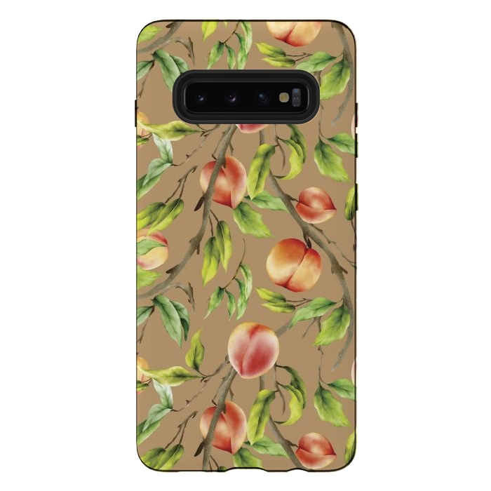 Galaxy S10 plus StrongFit Peaches on the tree by Bledi