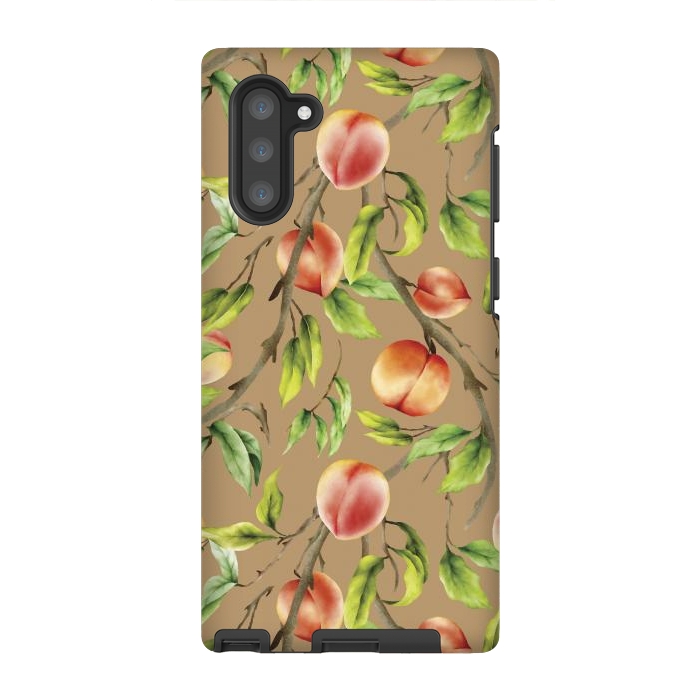 Galaxy Note 10 StrongFit Peaches on the tree by Bledi
