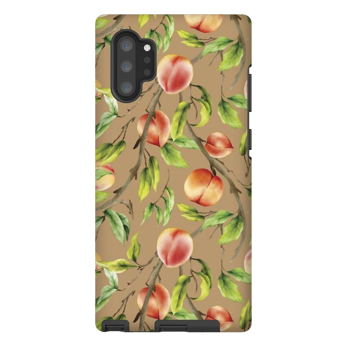 Galaxy Note 10 plus StrongFit Peaches on the tree by Bledi