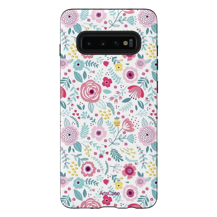 Galaxy S10 plus StrongFit In Love with my Garden  by ArtsCase