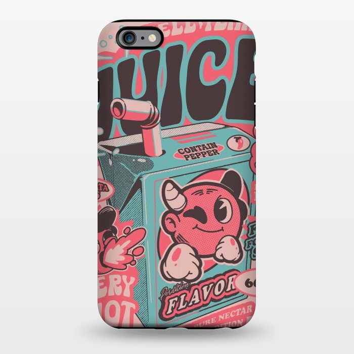 iPhone 6/6s plus StrongFit Pink - Hell Yeah Juice  by Ilustrata