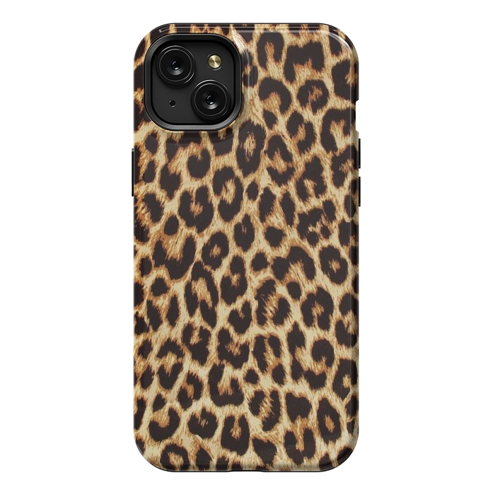 iPhone 15 Plus StrongFit ReAL LeOparD by ''CVogiatzi.