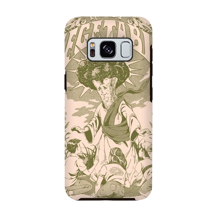 Galaxy S8 StrongFit Holy Vegetable - Light by Ilustrata