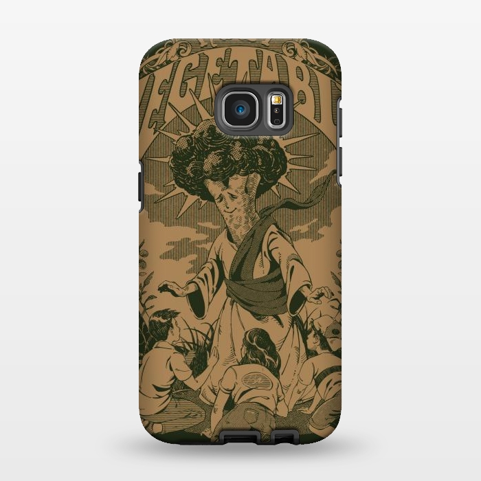 Galaxy S7 EDGE StrongFit Holy Vegetable by Ilustrata