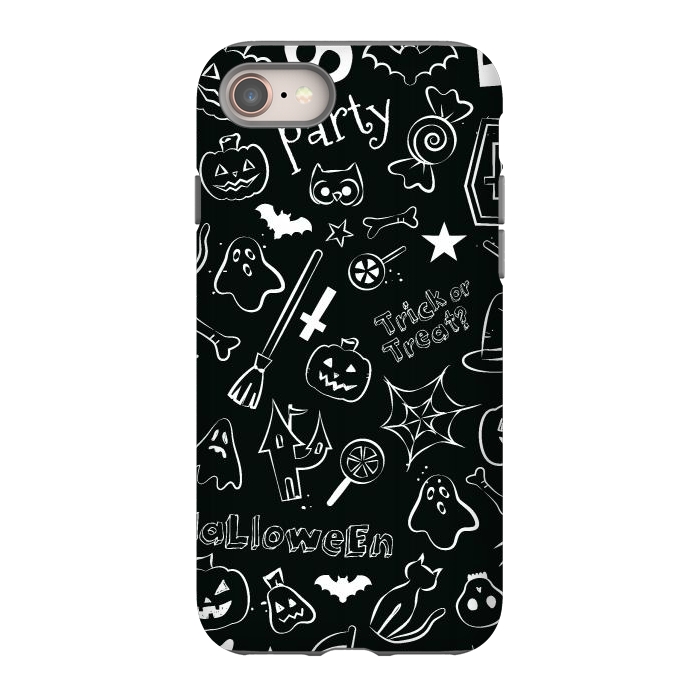 iPhone 8 StrongFit Halloween Pattern by Bledi