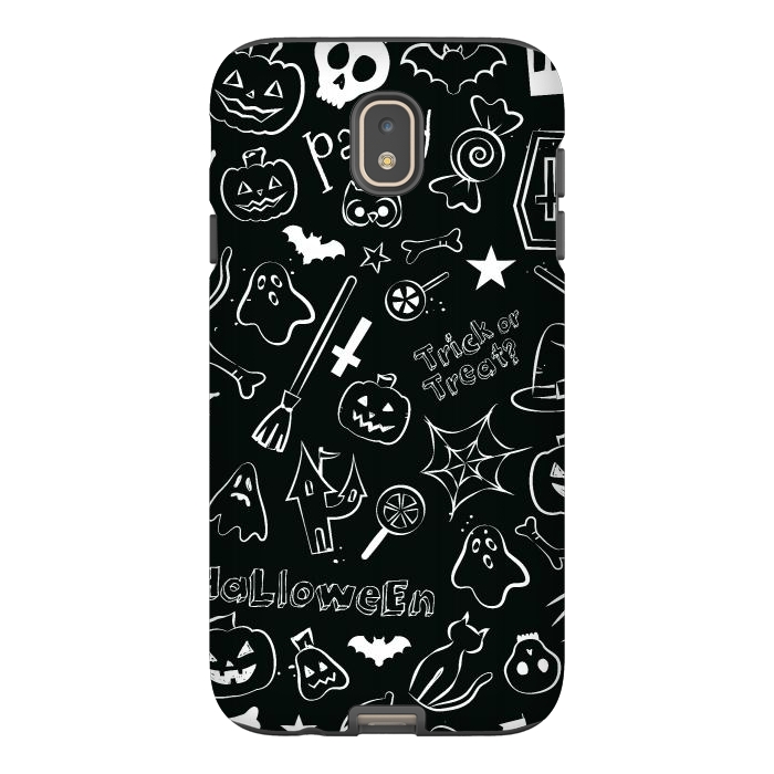 Galaxy J7 StrongFit Halloween Pattern by Bledi