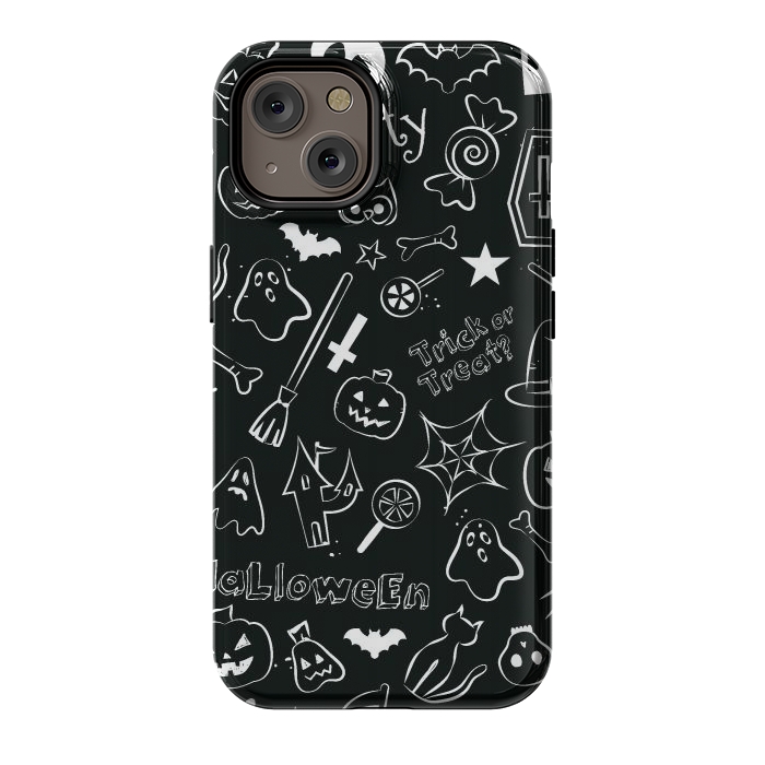iPhone 14 StrongFit Halloween Pattern by Bledi