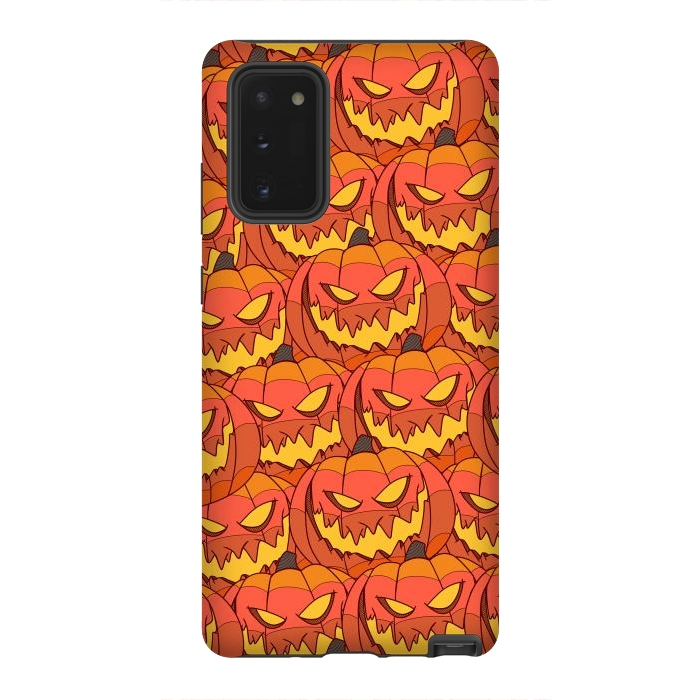 Galaxy Note 20 StrongFit Halloween pumpkin carvings by Steve Wade (Swade)