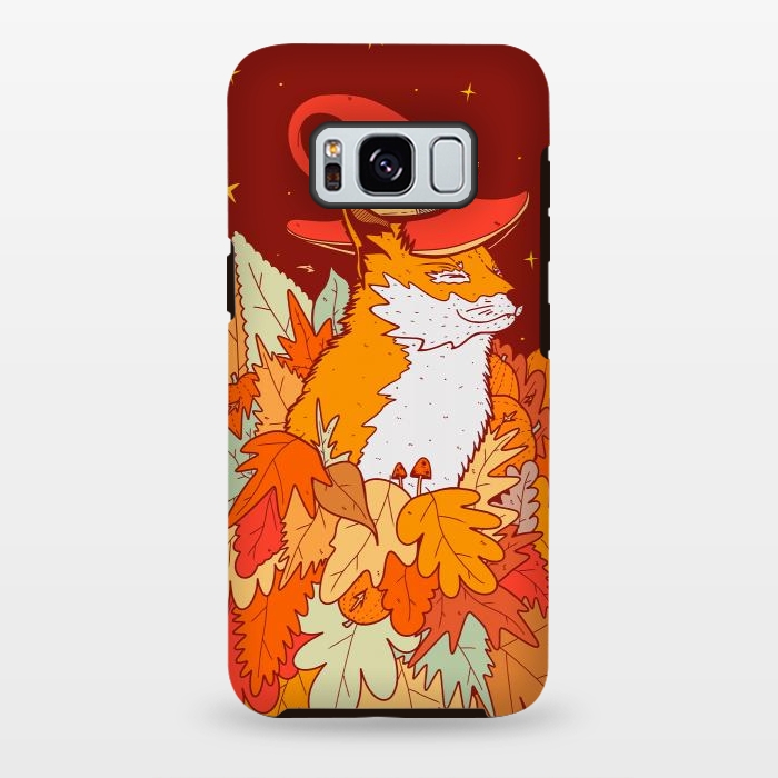 Galaxy S8 plus StrongFit The wizard fox by Steve Wade (Swade)