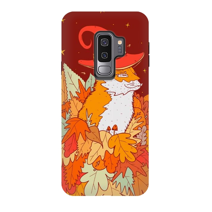 Galaxy S9 plus StrongFit The wizard fox by Steve Wade (Swade)