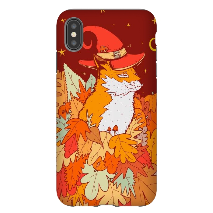 iPhone Xs Max StrongFit The wizard fox by Steve Wade (Swade)