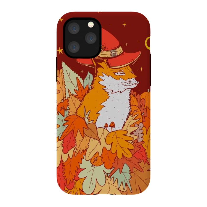 iPhone 11 Pro StrongFit The wizard fox by Steve Wade (Swade)