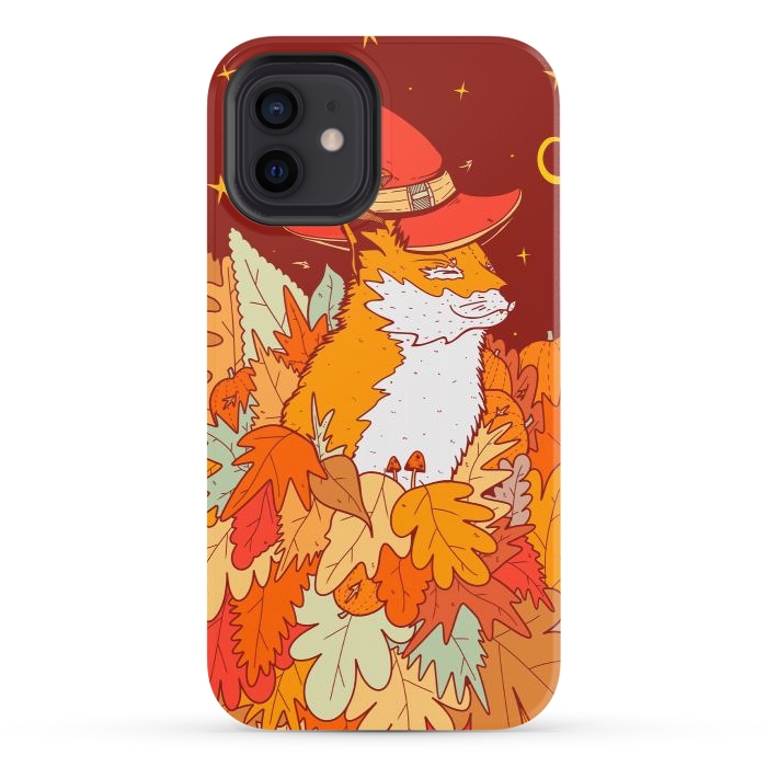 iPhone 12 StrongFit The wizard fox by Steve Wade (Swade)