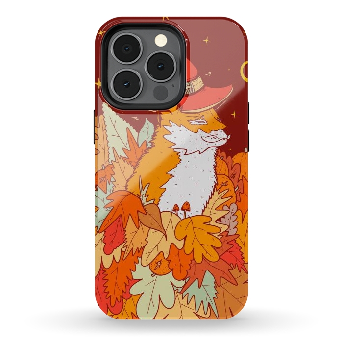 iPhone 13 pro StrongFit The wizard fox by Steve Wade (Swade)
