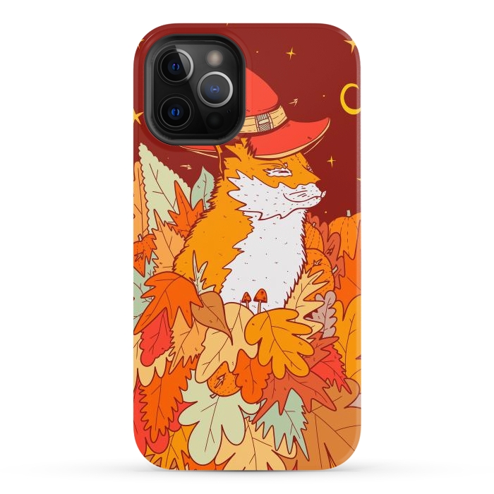 iPhone 12 Pro Max StrongFit The wizard fox by Steve Wade (Swade)