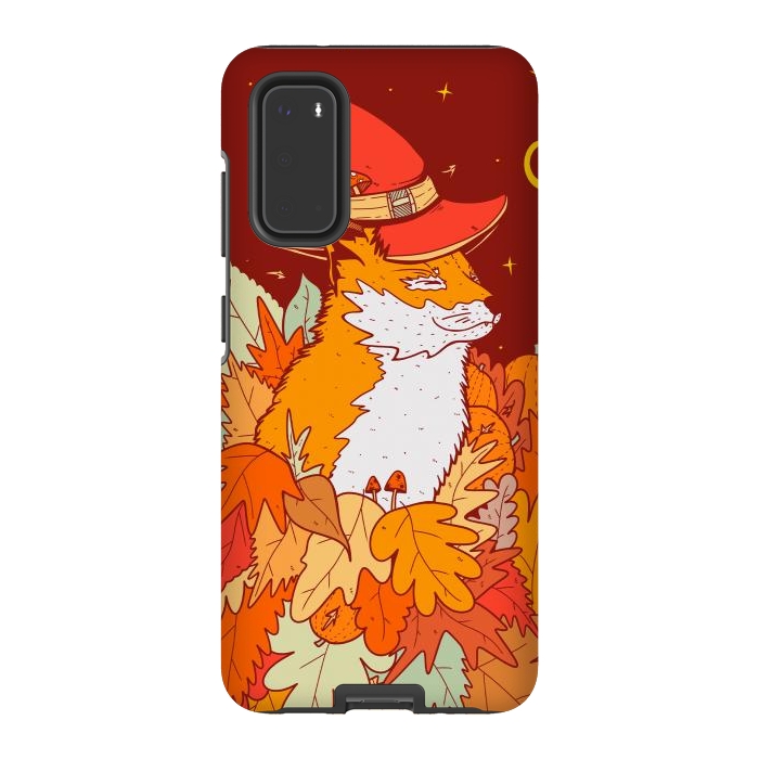Galaxy S20 StrongFit The wizard fox by Steve Wade (Swade)