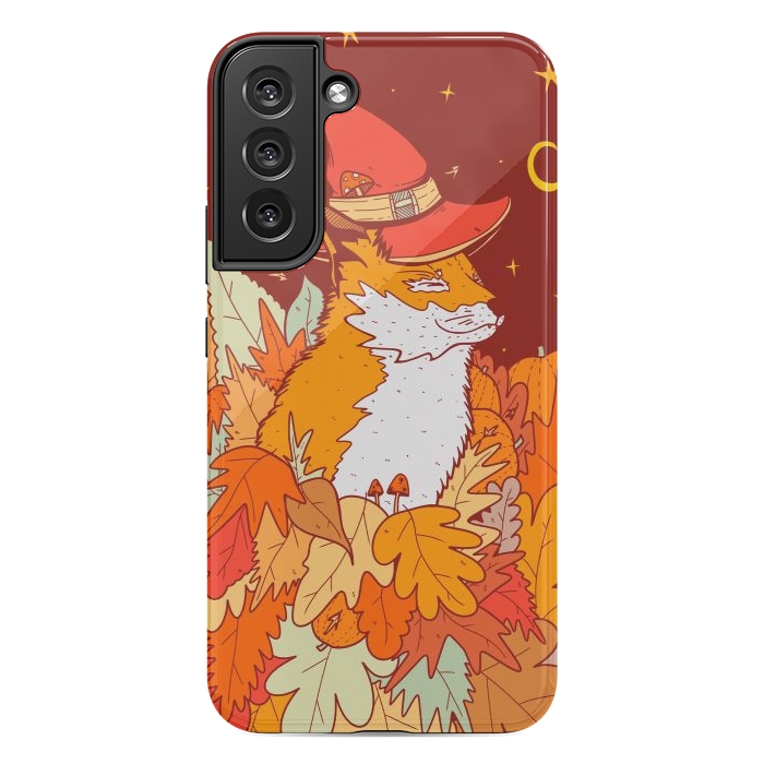 Galaxy S22 plus StrongFit The wizard fox by Steve Wade (Swade)