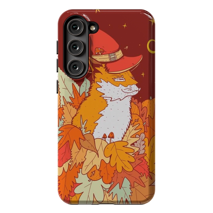 Galaxy S23 Plus StrongFit The wizard fox by Steve Wade (Swade)