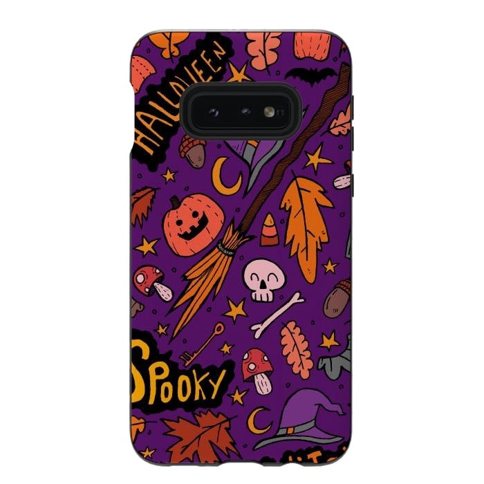 Galaxy S10e StrongFit Everything Halloween  by Steve Wade (Swade)