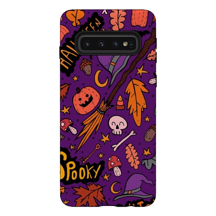 Galaxy S10 StrongFit Everything Halloween  by Steve Wade (Swade)