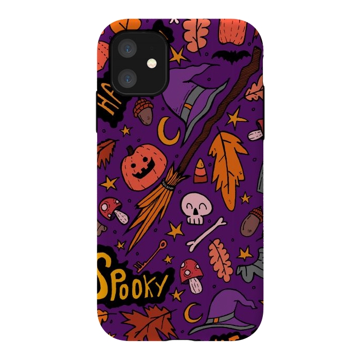 iPhone 11 StrongFit Everything Halloween  by Steve Wade (Swade)