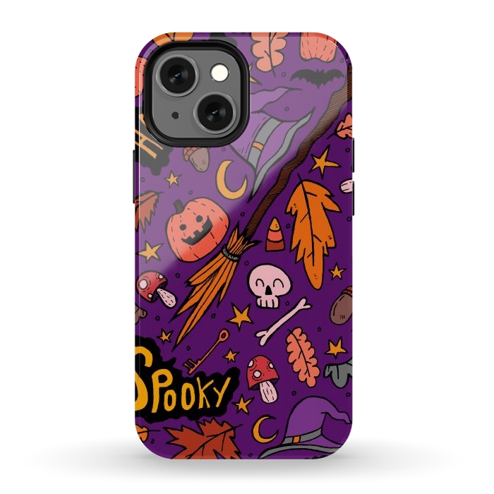 iPhone 12 mini StrongFit Everything Halloween  by Steve Wade (Swade)
