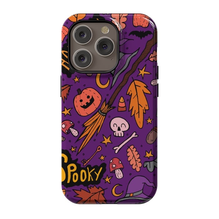 iPhone 14 Pro StrongFit Everything Halloween  by Steve Wade (Swade)